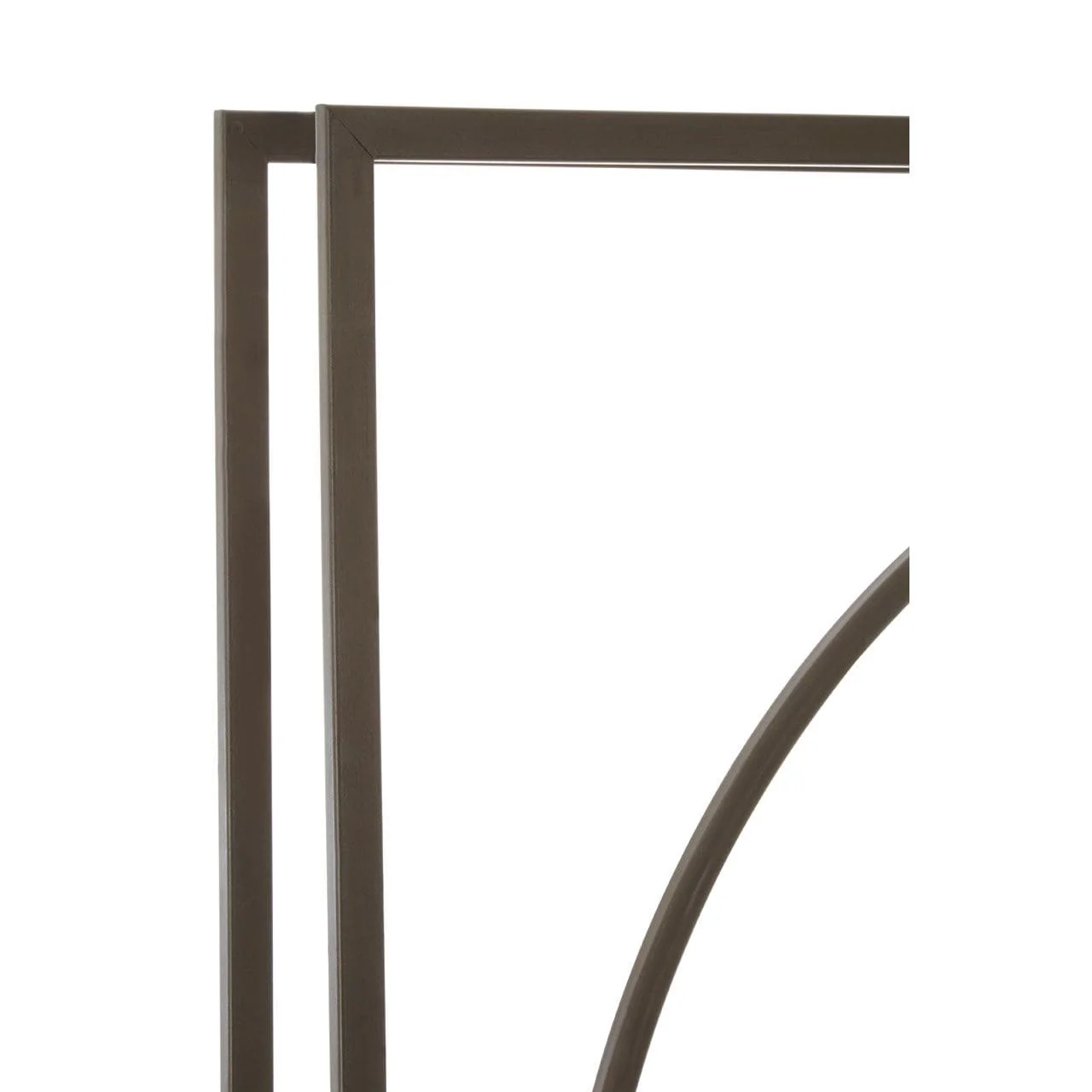 Trinity Rust Finish Skeleton Wall Clock - Image 3