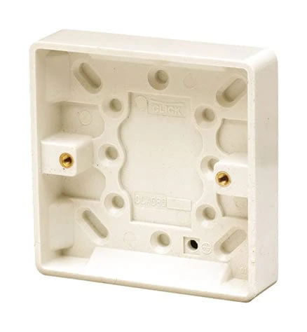 1 Gang 16mm Deep Pattress