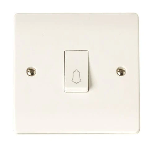 10A 1 Gang 2 Way Retractive Switch ‘bell’