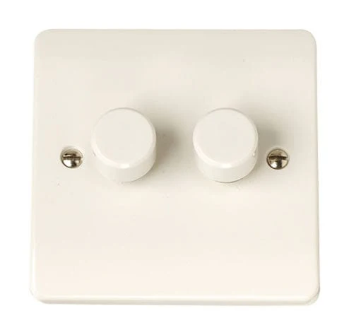 2 Gang 2 Way 250w Dimmer Switch