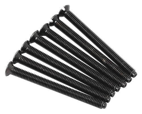 3.5mm Dia 40mm Long Screws - Black Nickel (bag Of 50)