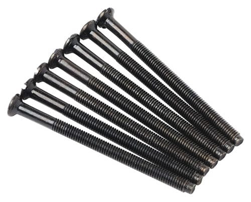 3.5mm Dia 50mm Long Screws - Black Nickel (bag Of 50)