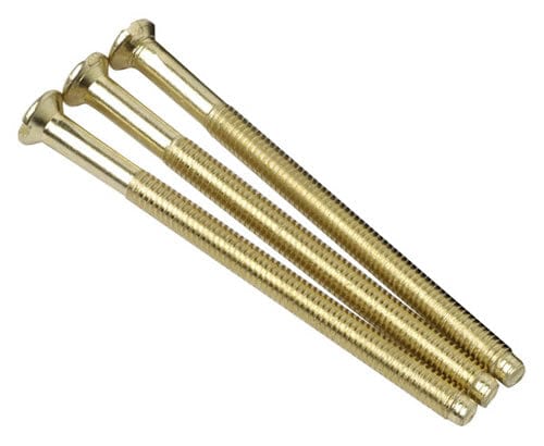 3.5mm Dia 50mm Long Screws - Brass (bag Of 50)