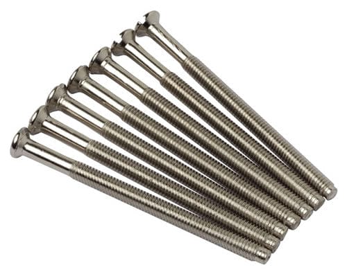 3.5mm Dia. 50mm Long Screws - Chrome (bag Of 50)