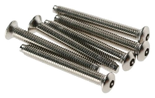 M3.5 Security Screw 25mm Long - Chrome (bag Of 100)