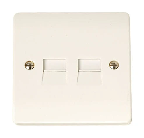 Twin Telephone Socket - Secondary
