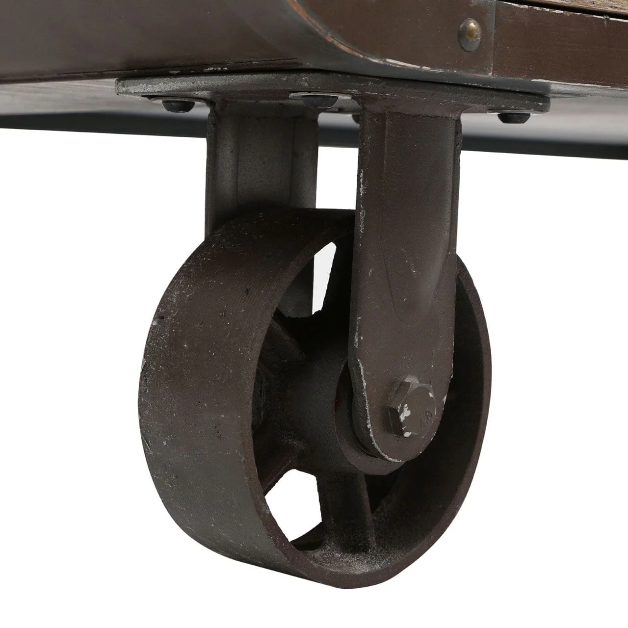 Village Loft 2 Drawers Coffee Table - Image 5
