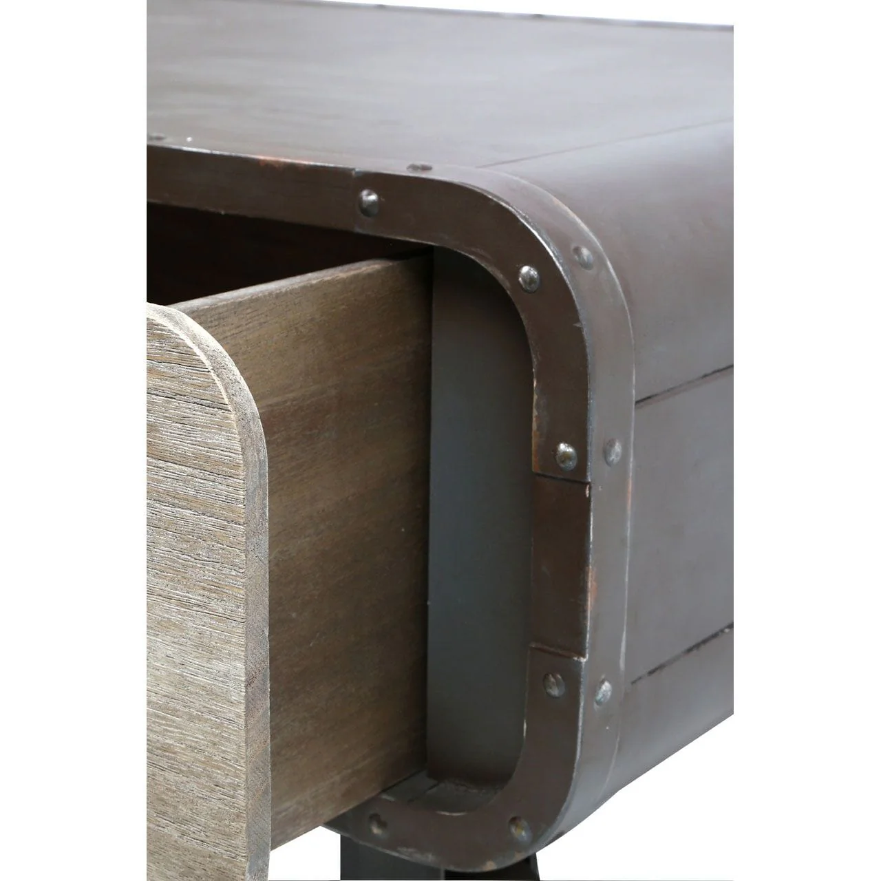 Village Loft 2 Drawers Coffee Table - Image 6