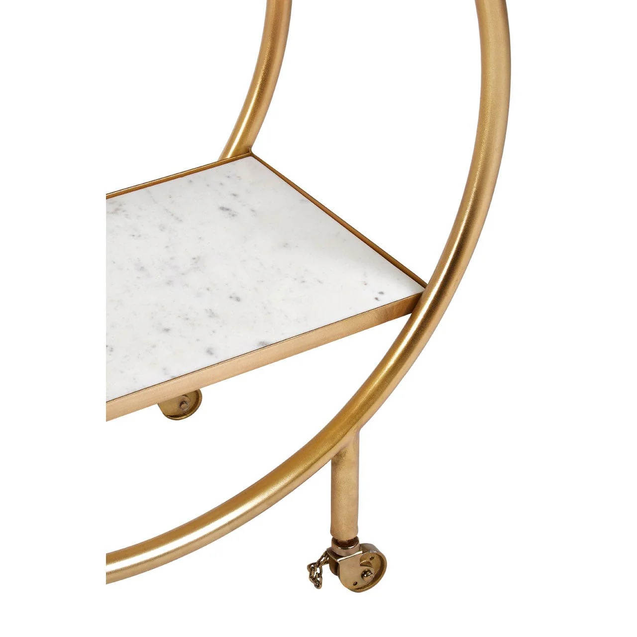 Vizzini 2 Tier Unit Bar Trolley - Image 3