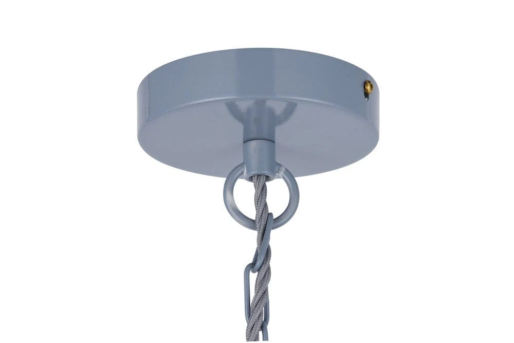 Wardour Industrial Bay Pendant Light French Grey - Image 6