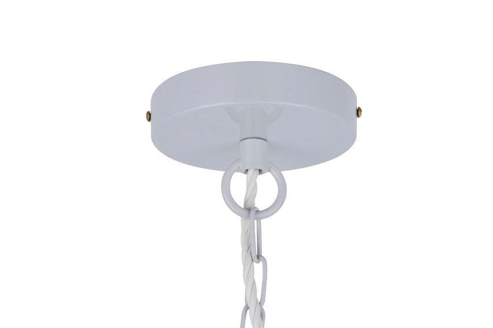 Wardour Industrial Bay Pendant Light Pale Grey - Image 6