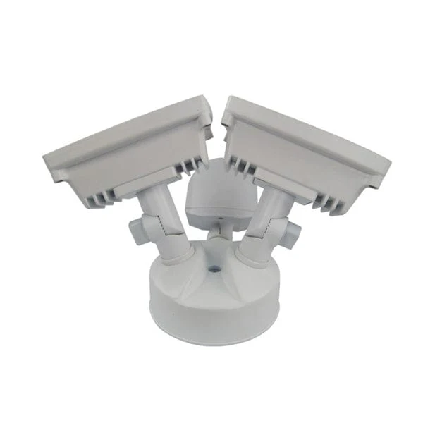Wifi Outdoor Twin PIR LED Floodlight & Security Camera with 2 way audio White body) - Image 2