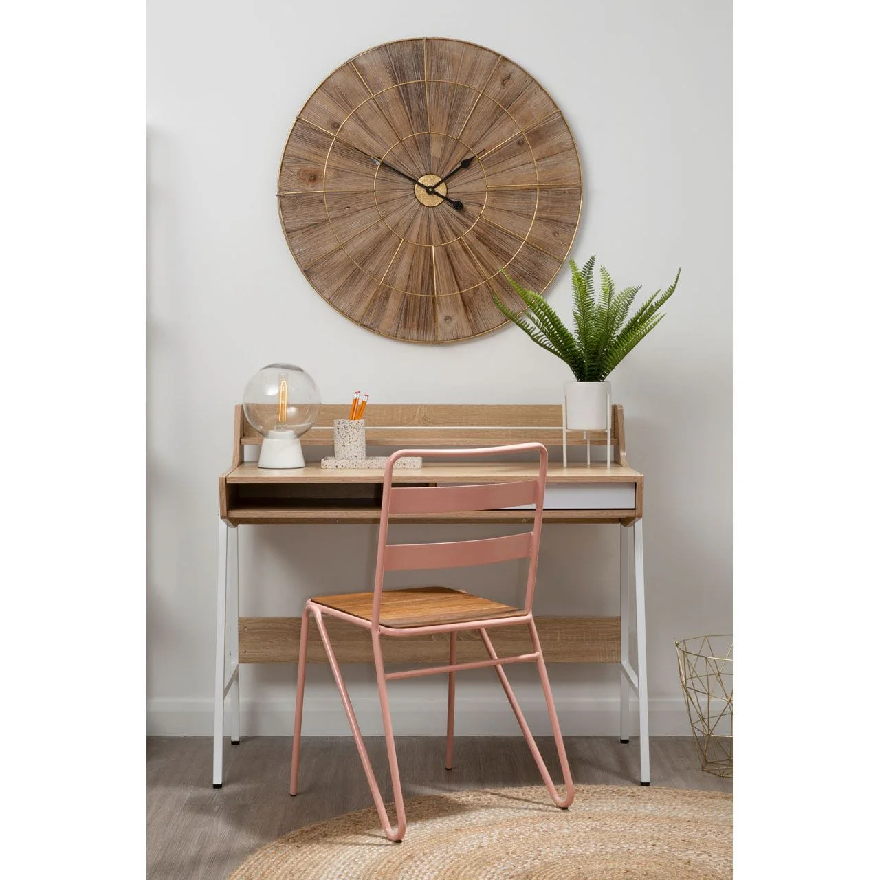 Yaxi Wall Clock With Natural Face - Image 4