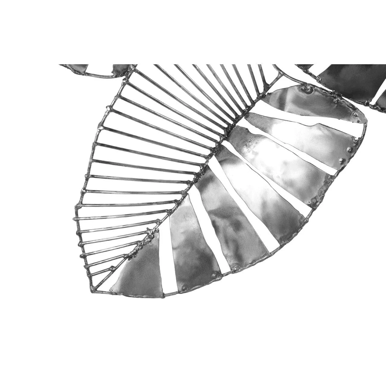 Zania Natural Finish Leaf Art - Image 4